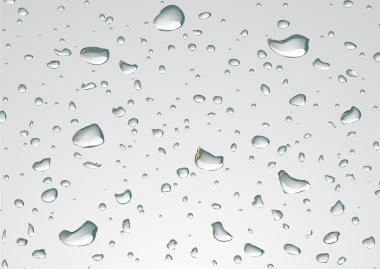 Water drops clipart