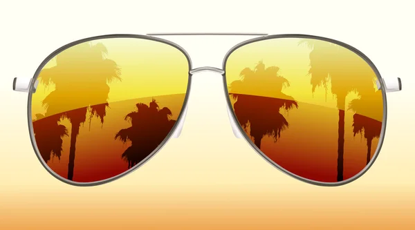Gafas de sol frescas — Foto de Stock