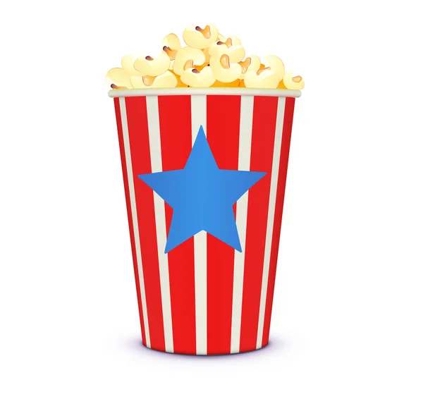 Classic cinema-style popcorn — Stock Photo, Image