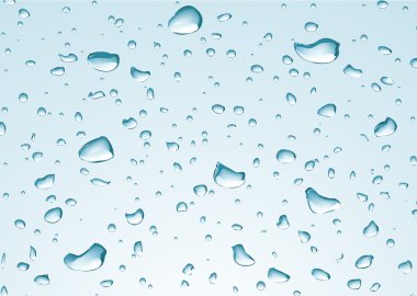 Water drops clipart