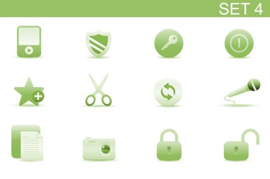 Web icons clipart
