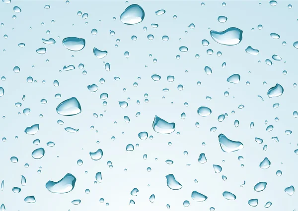 Gotas de água — Vetor de Stock