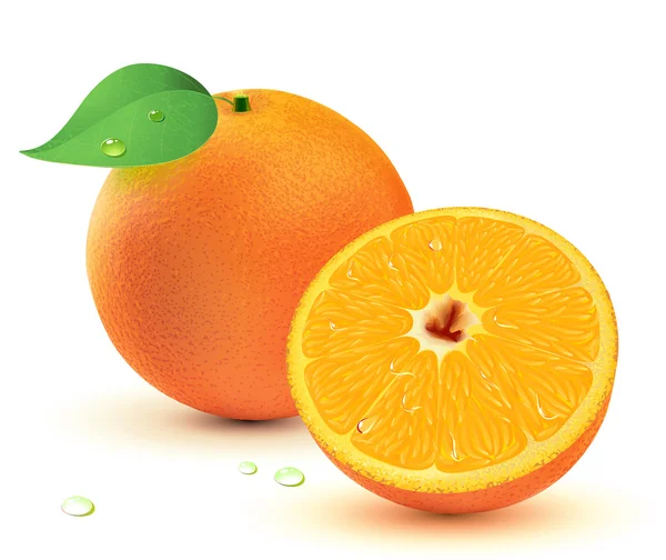 Oranges juteuses fraîches — Photo
