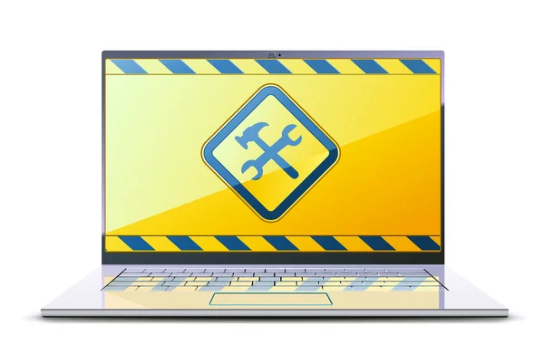 Moderne laptop — Stockfoto