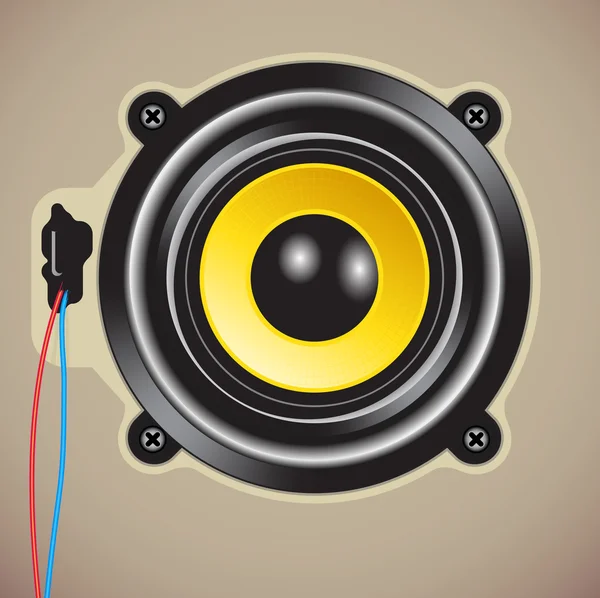 Loud speaker — Stock Vector