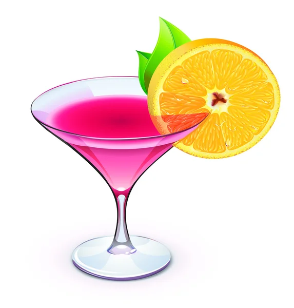 Pink cocktail — Stock Photo, Image