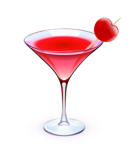 Röd cocktail — Stockfoto