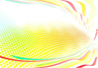 Funky abstract background clipart