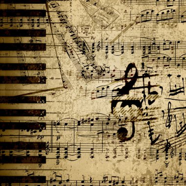 Music notes clipart