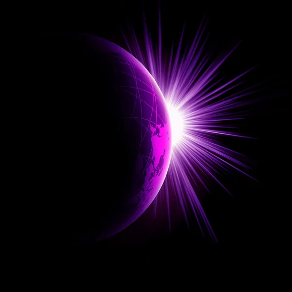 एक सौर ग्रहण की छवि — स्टॉक फ़ोटो, इमेज