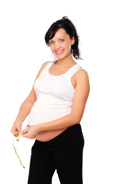 Young pregnant mom — Stock Photo, Image