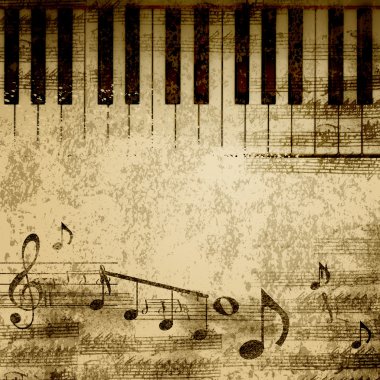 Music notes clipart