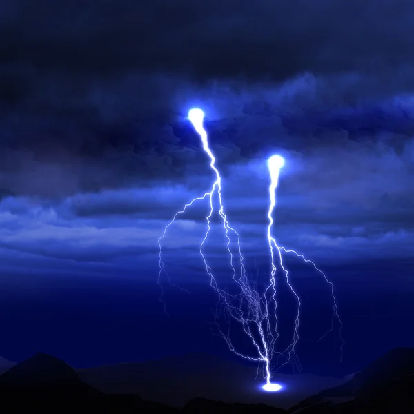 雷のイメージ — ストック写真