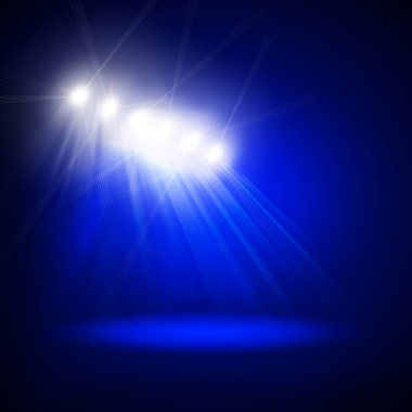 Abstract image of concert lighting clipart