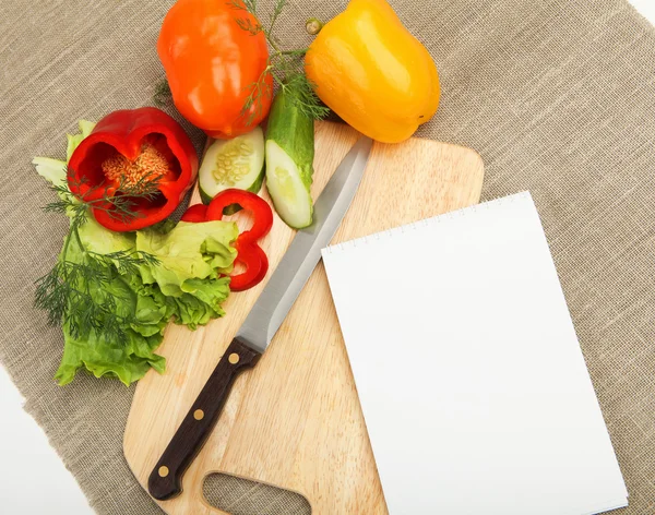 Plaats voor het koken van groenten — Stockfoto