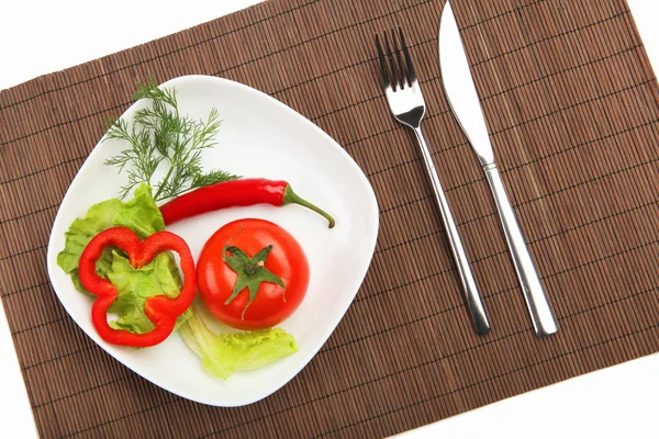 stock image Breakfast of fresh vegetables