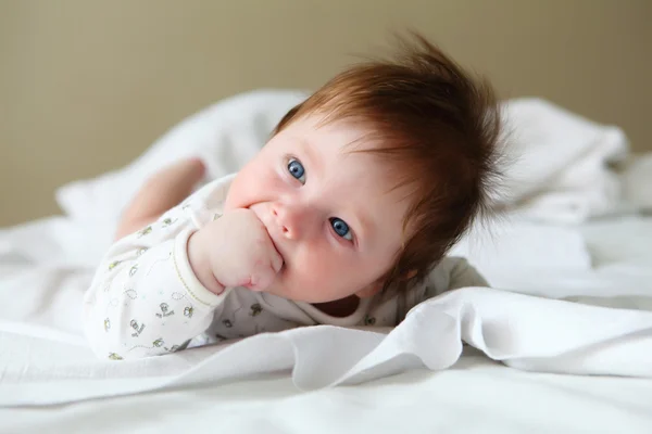 Beautuful redhair dítě — Stock fotografie
