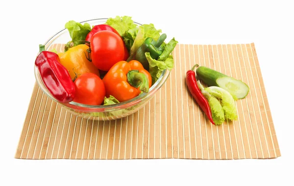 Desayuno de verduras frescas — Foto de Stock