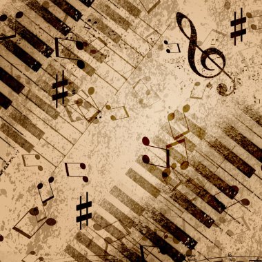 Music notes clipart