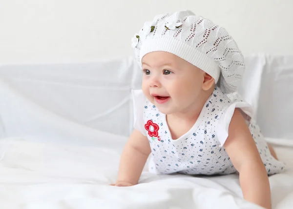 Csecsemő baba egy kalap — Stock Fotó