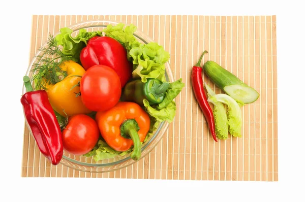 Desayuno de verduras frescas — Foto de Stock