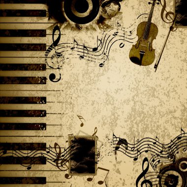 Music notes clipart