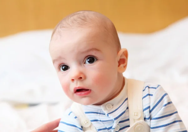 Portré a kisbabáról — Stock Fotó