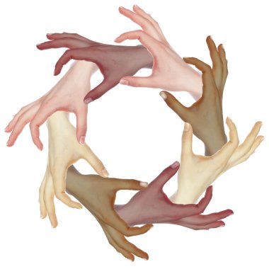 Picture of human hands clipart