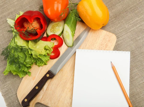 Place for cooking vegetables — Stock Photo, Image