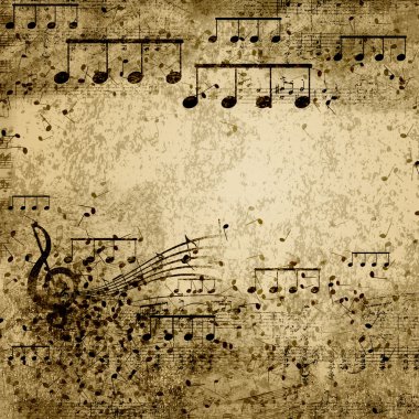 Music notes clipart