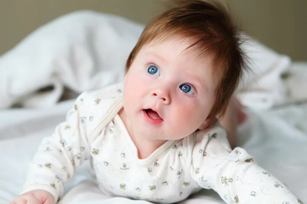 Beautuful redhair baby — Stockfoto