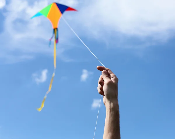Wind kite in the sky — Stock Photo, Image