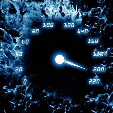 Picture of speedometer clipart
