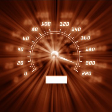 Picture of speedometer clipart