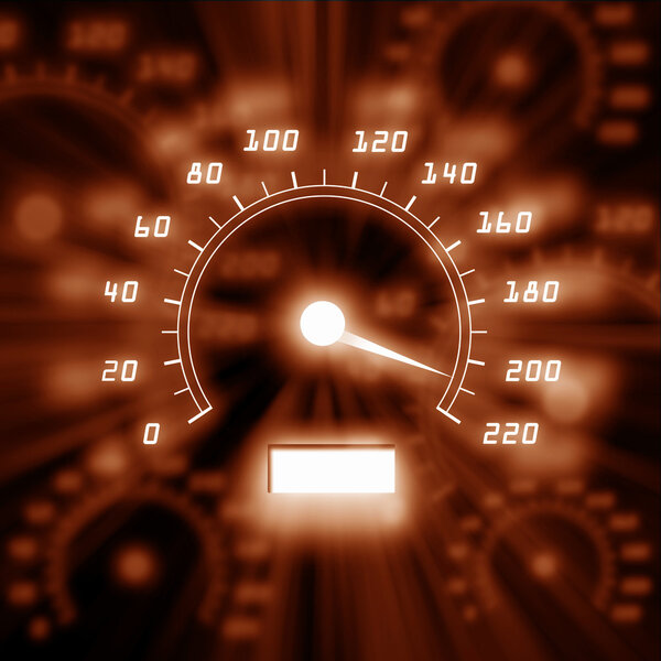 Picture of speedometer