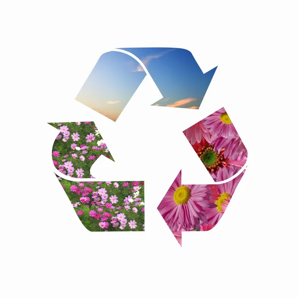 Símbolo ecológico — Fotografia de Stock