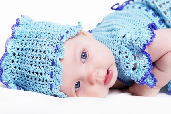 Porträtt av ett spädbarn — Stockfoto
