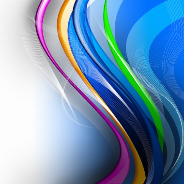 Colorful abstract background clipart