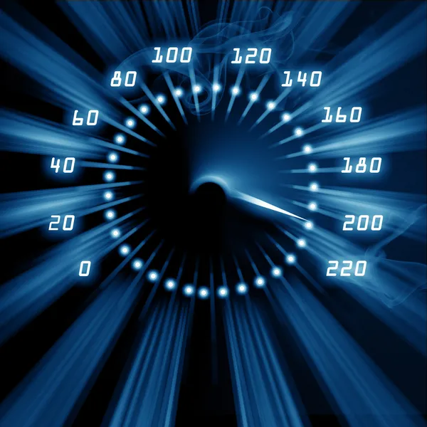 Bild av hastighetsmätare — Stockfoto