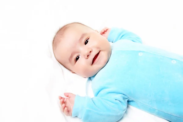 Egy csecsemő kisfiú portréja — Stock Fotó