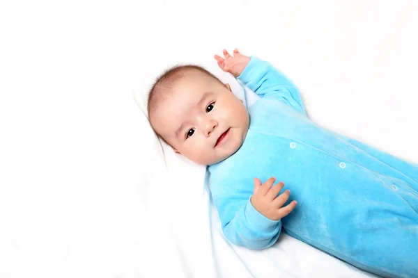 Portrait of an infant baby boy — Stock Photo, Image