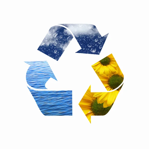 Symbolem Eco — Zdjęcie stockowe