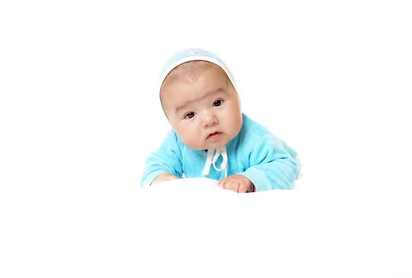 Portret van een babyjongen baby — Stockfoto