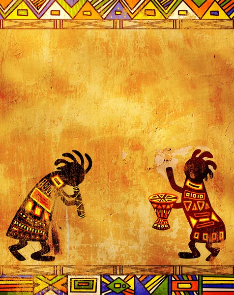 Afrikaanse traditionele patronen — Stockfoto
