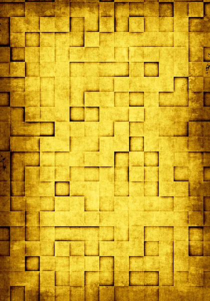 Гранж фон с квадратными плитками — стоковое фото