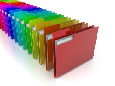 Folders Icon clipart