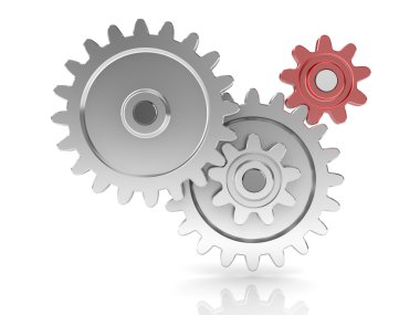 Gear wheels clipart