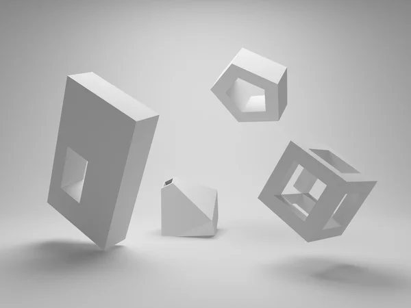 Abstracte geometrische vormen — Stockfoto