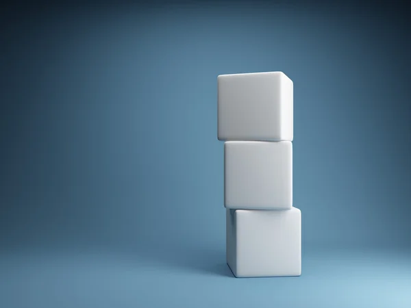 Design of cubes — Stock Photo, Image
