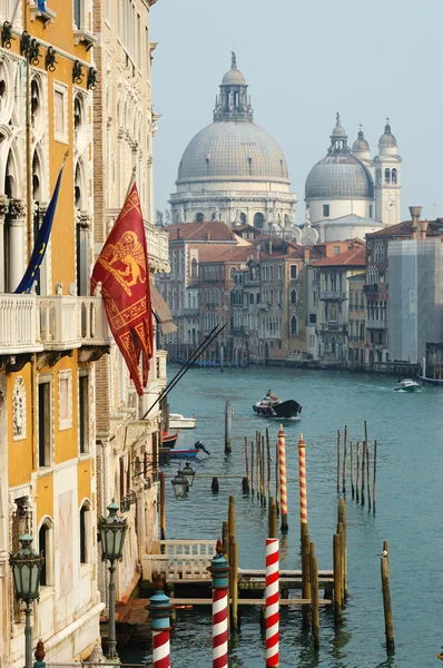Venedik grand canal view, İtalya — Stok fotoğraf